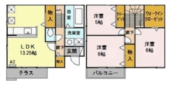 MyWish壱番館の物件間取画像